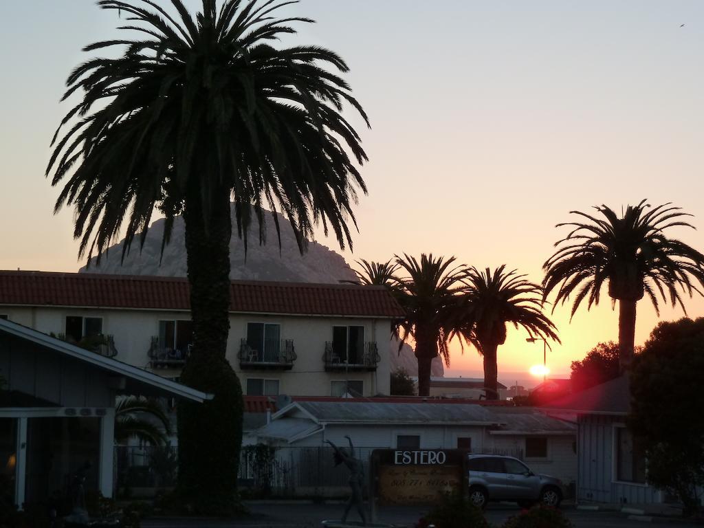 Sundown Of Motel Morro Bay